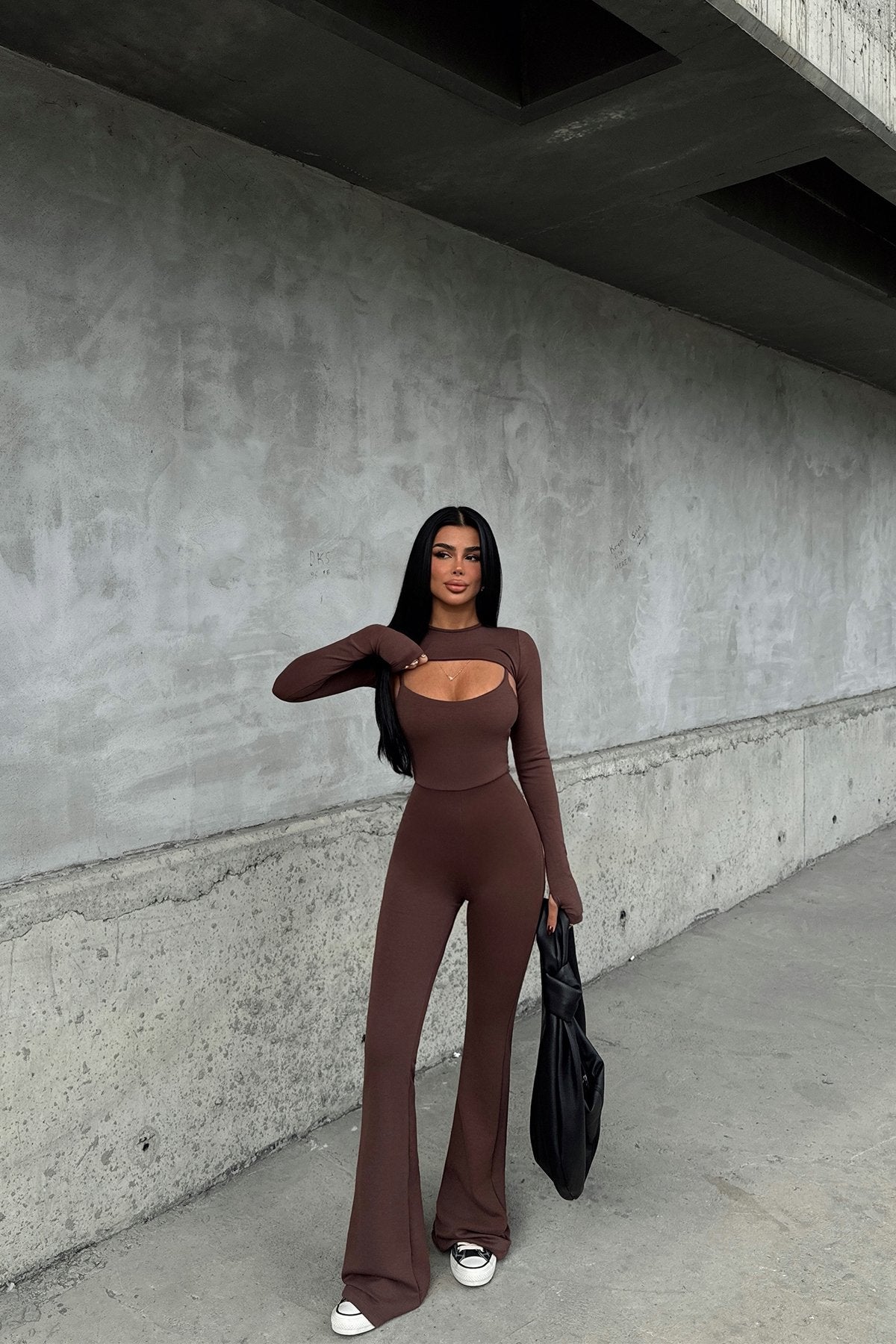Brown Yvonne Jumpsuit