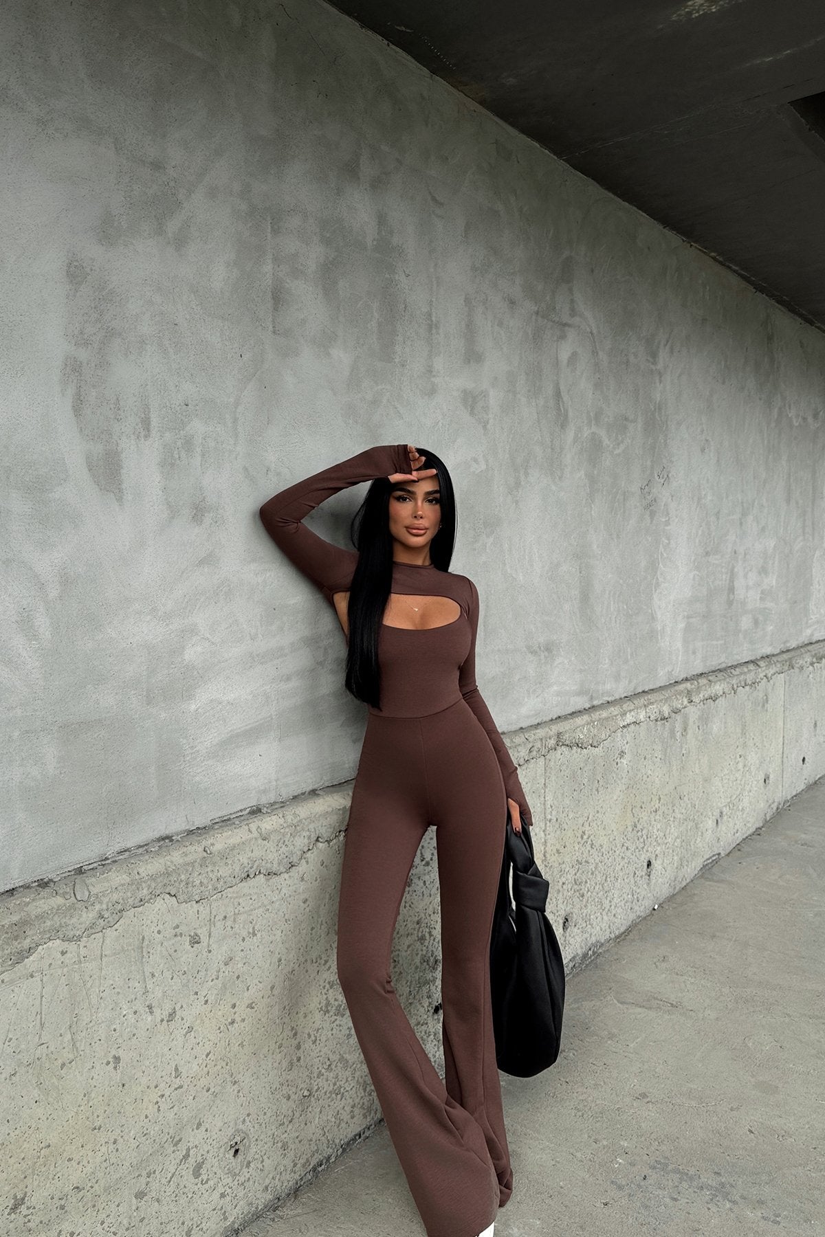Brown Yvonne Jumpsuit