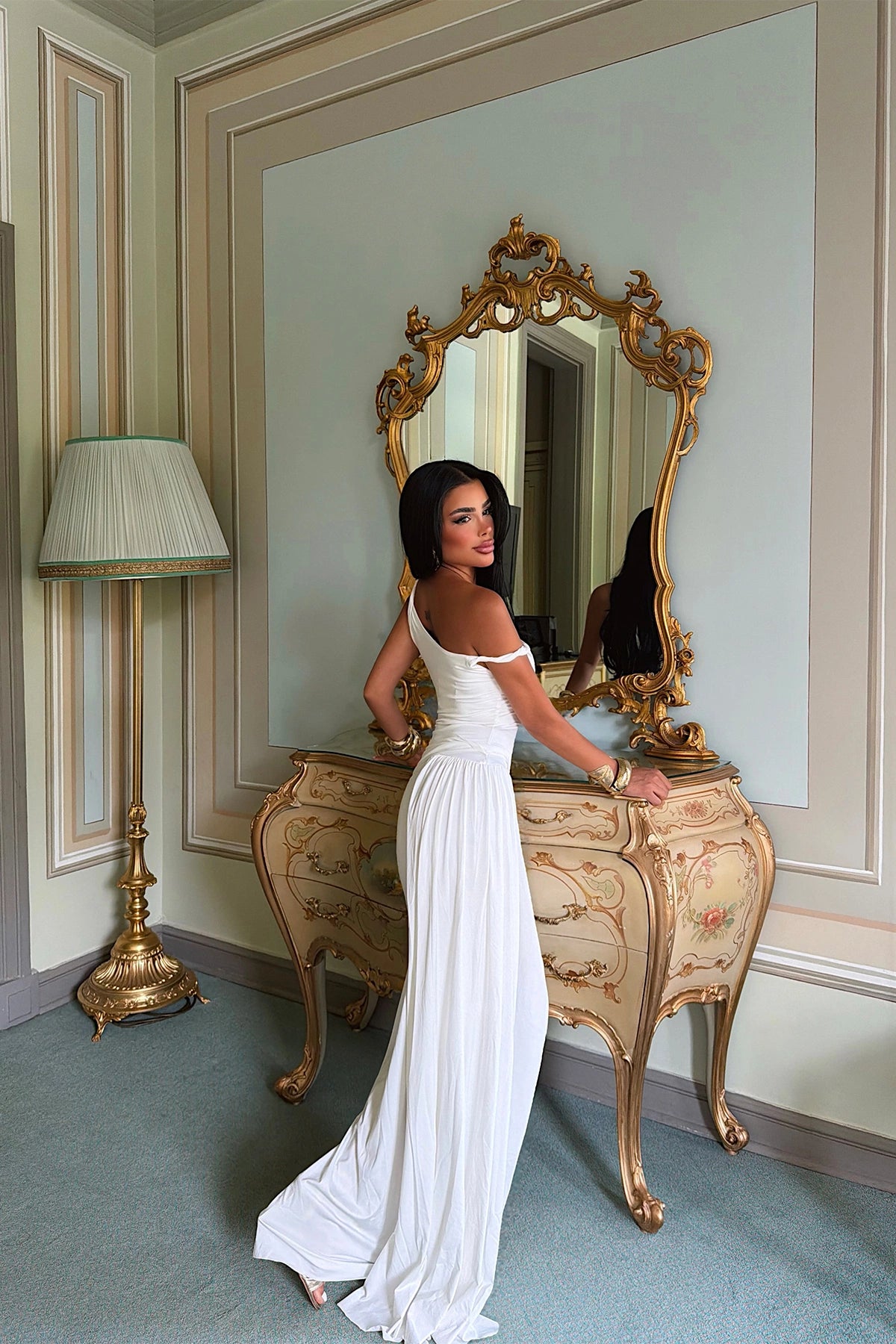 White Rowen Dress (PRE-ORDER)