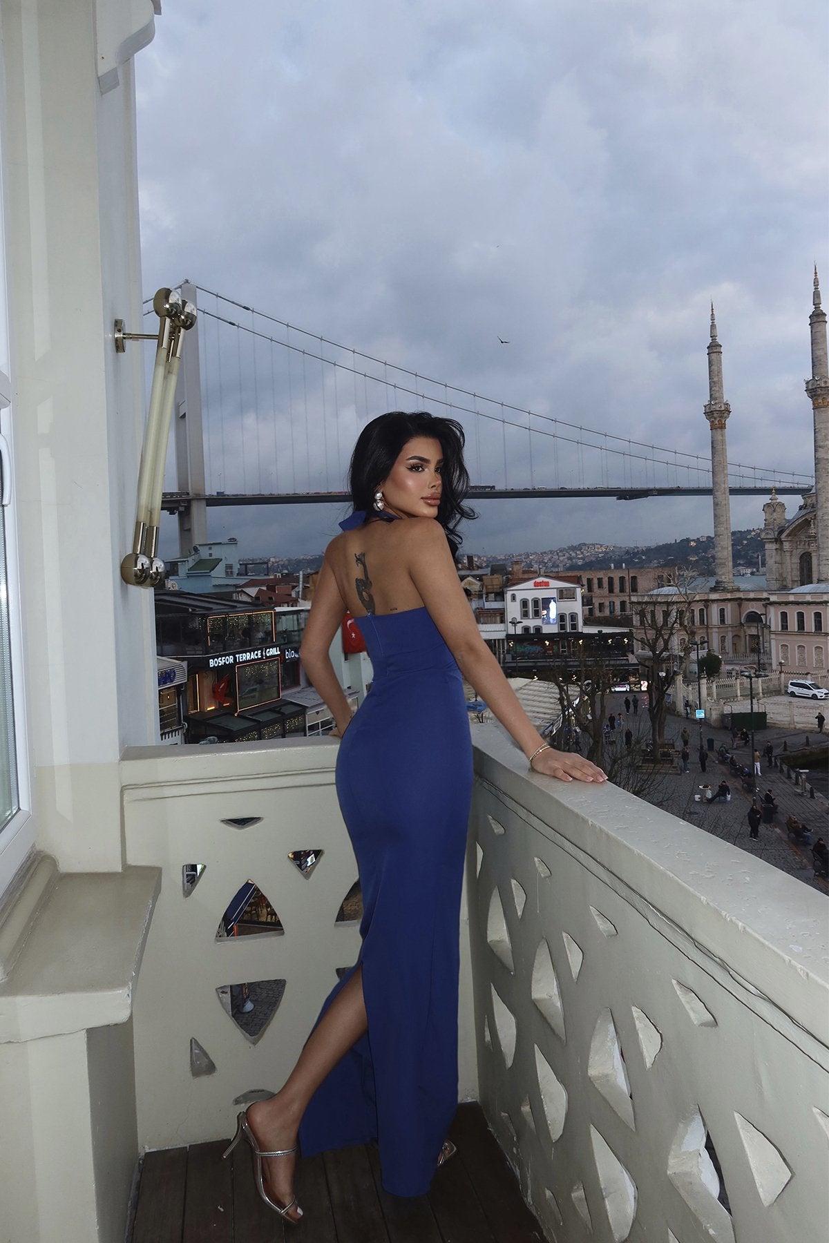 Indigo Elroya Dress ATE-2510