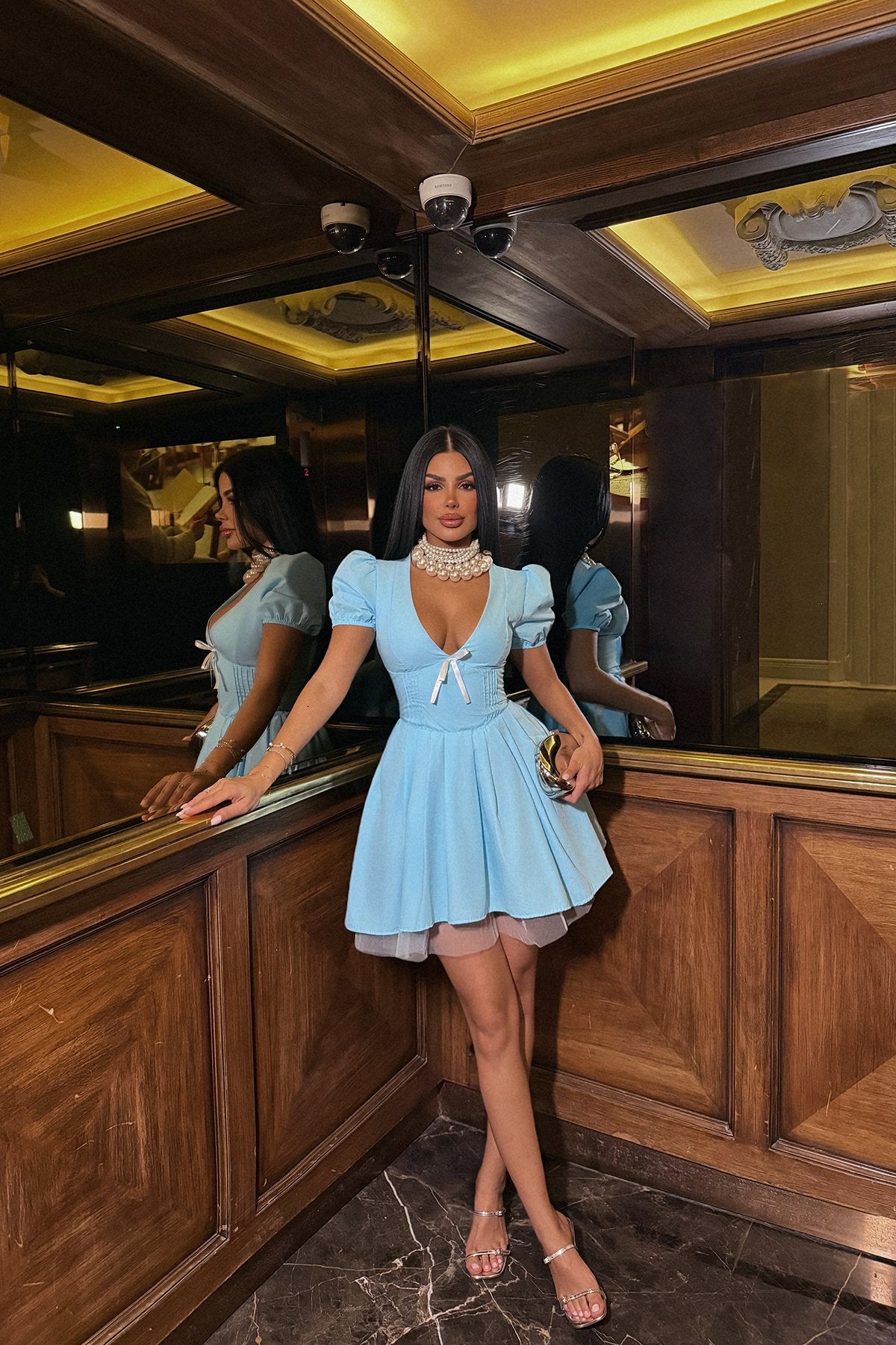 Blue Elvira Princess Dress ATE-1985