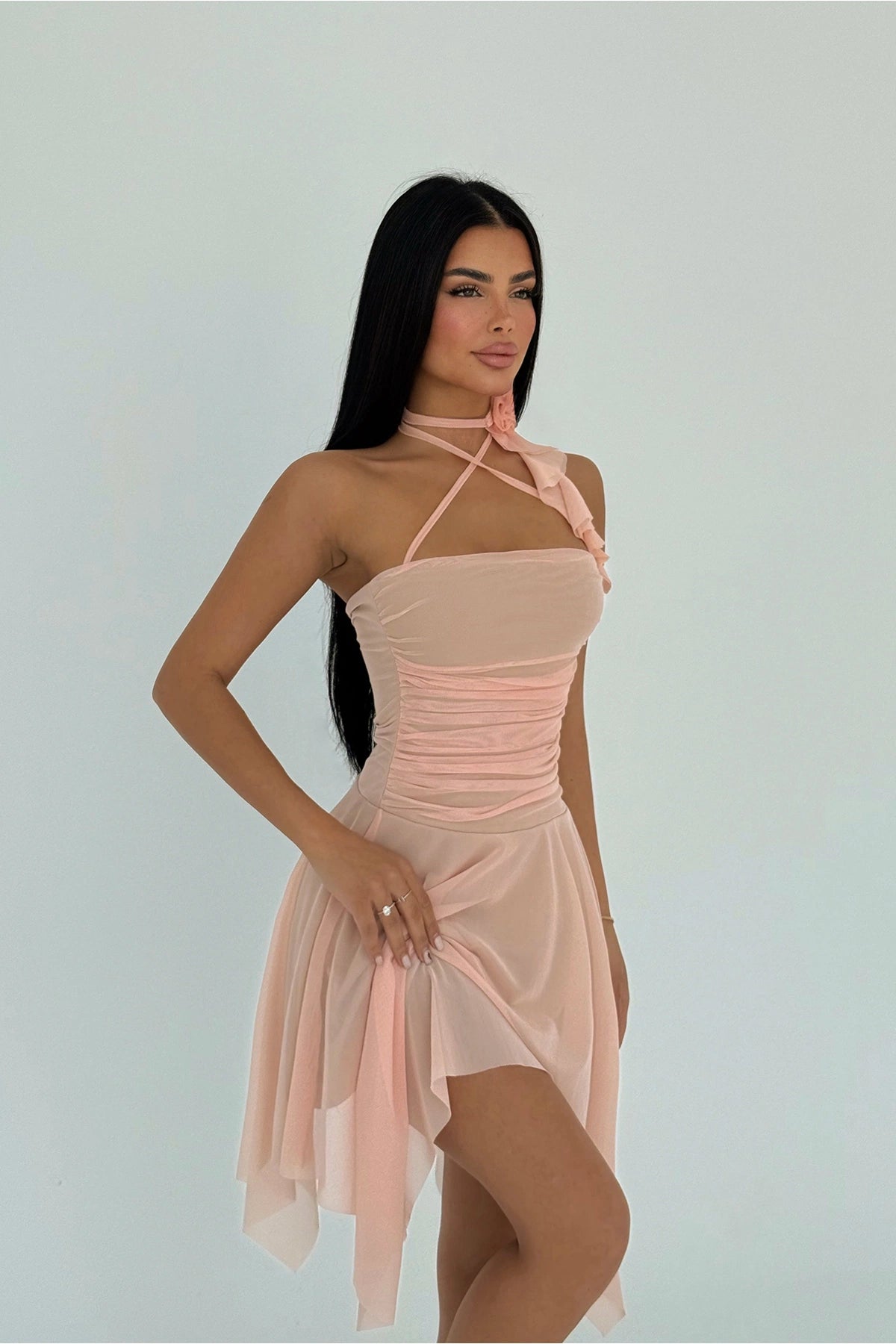 Powder Delilah Mini Tulle Dress ATE-2401