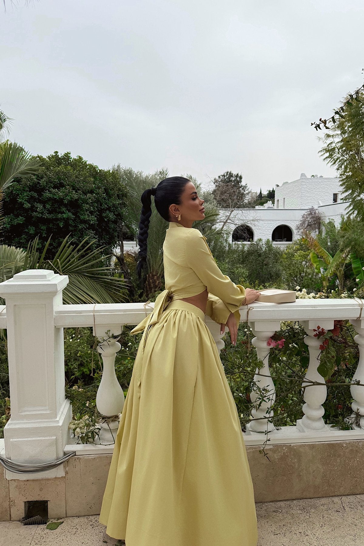 Yellow Skirt Suit ATE-2322