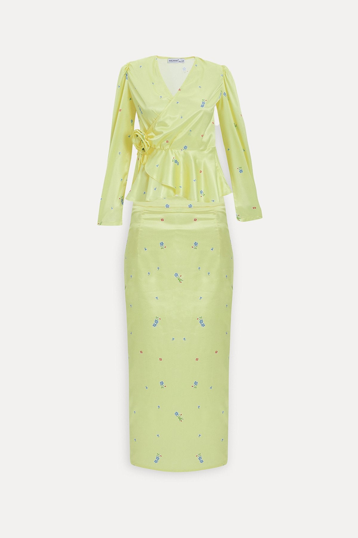 Yellow Paulina Suit ATE-1689