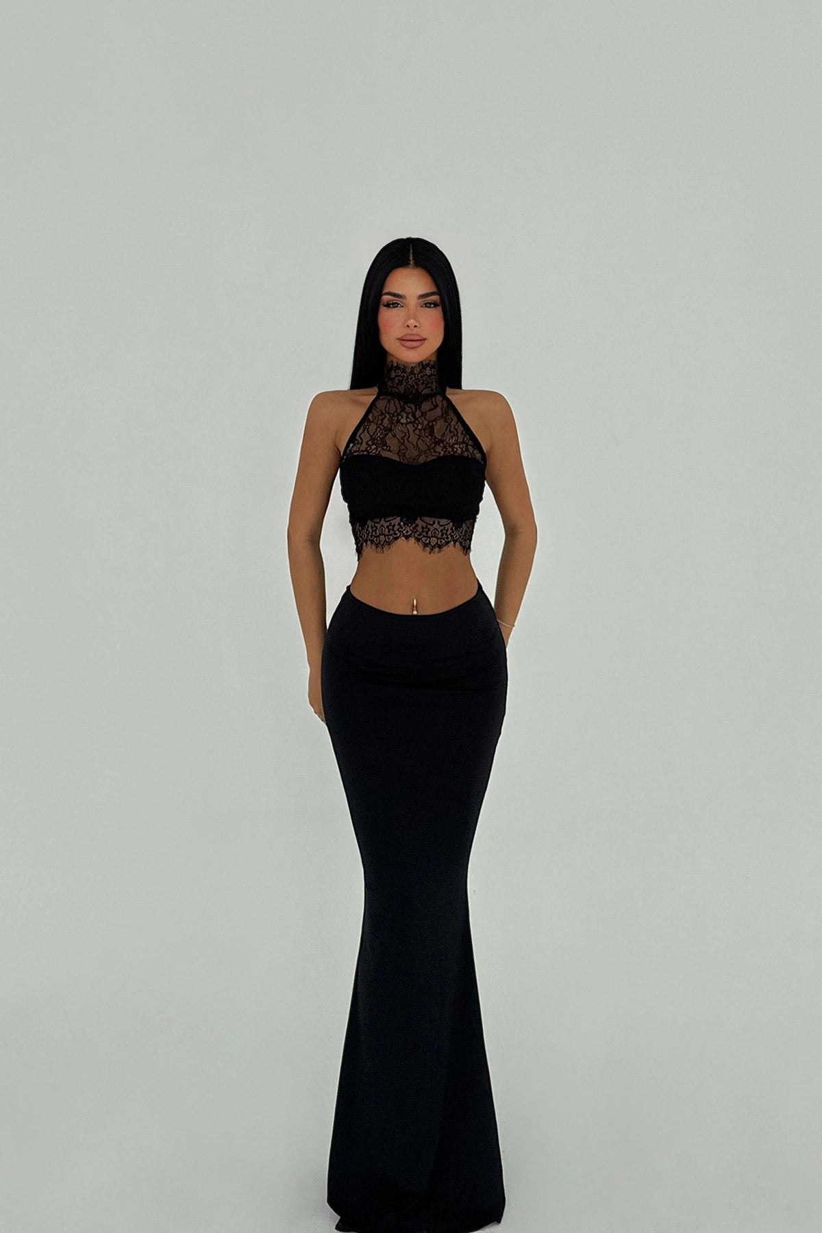 Black Sindela Set ATE-2547