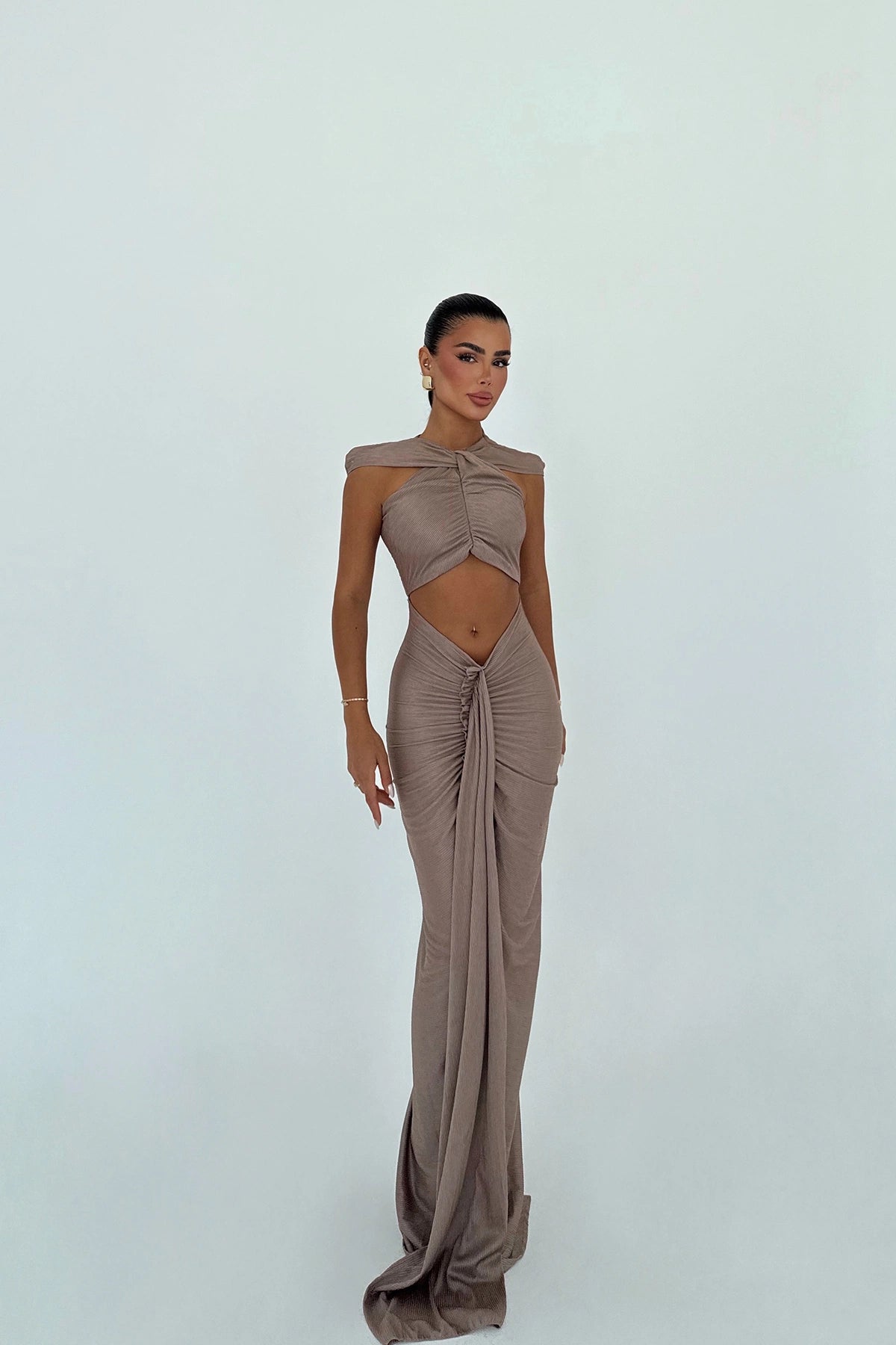 Earth Orleans Long Dress ATE-3051