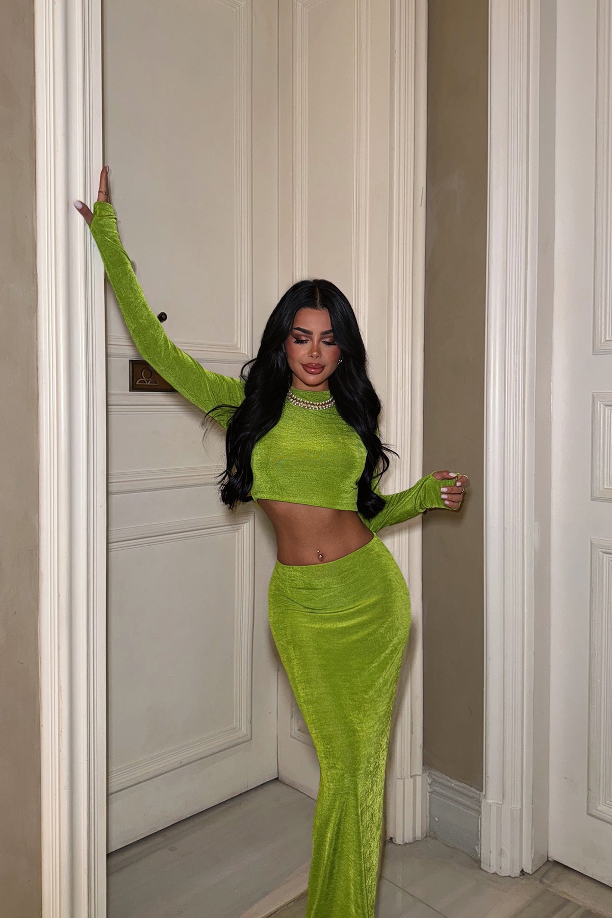 Green Matias Suit ATE-1835