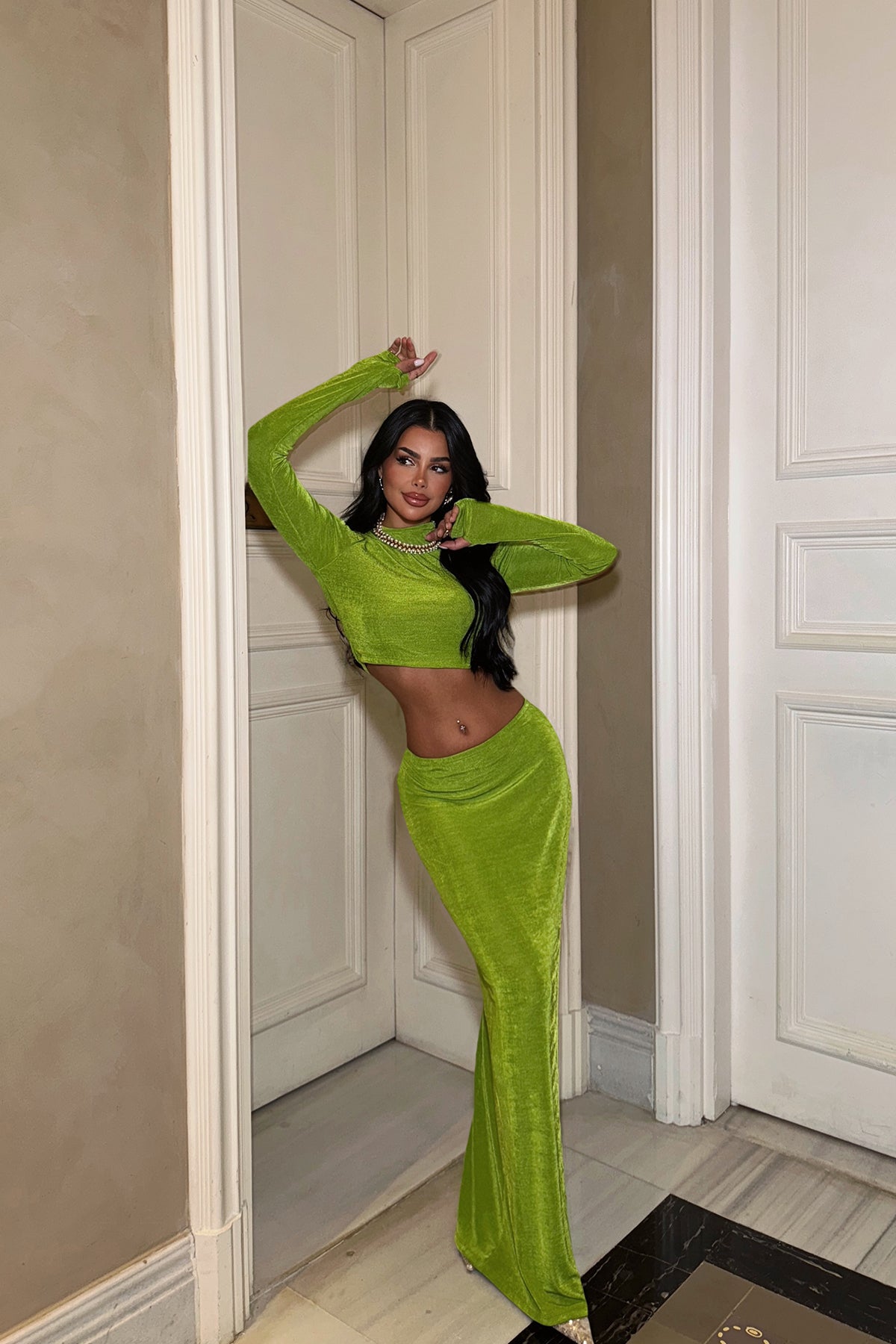 Green Matias Suit ATE-1835
