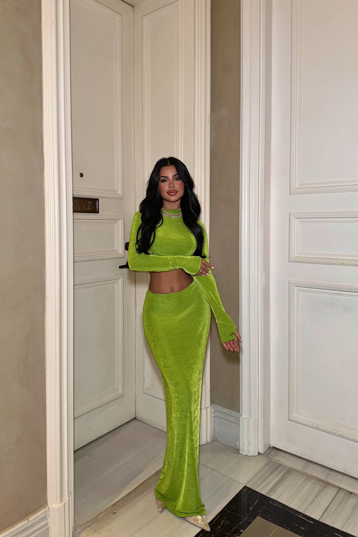 Green Matias Suit ATE-1835