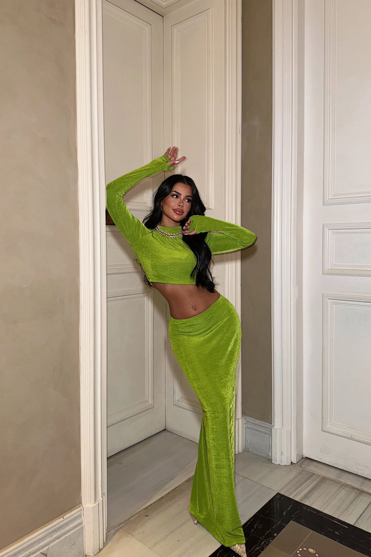 Green Matias Suit ATE-1835