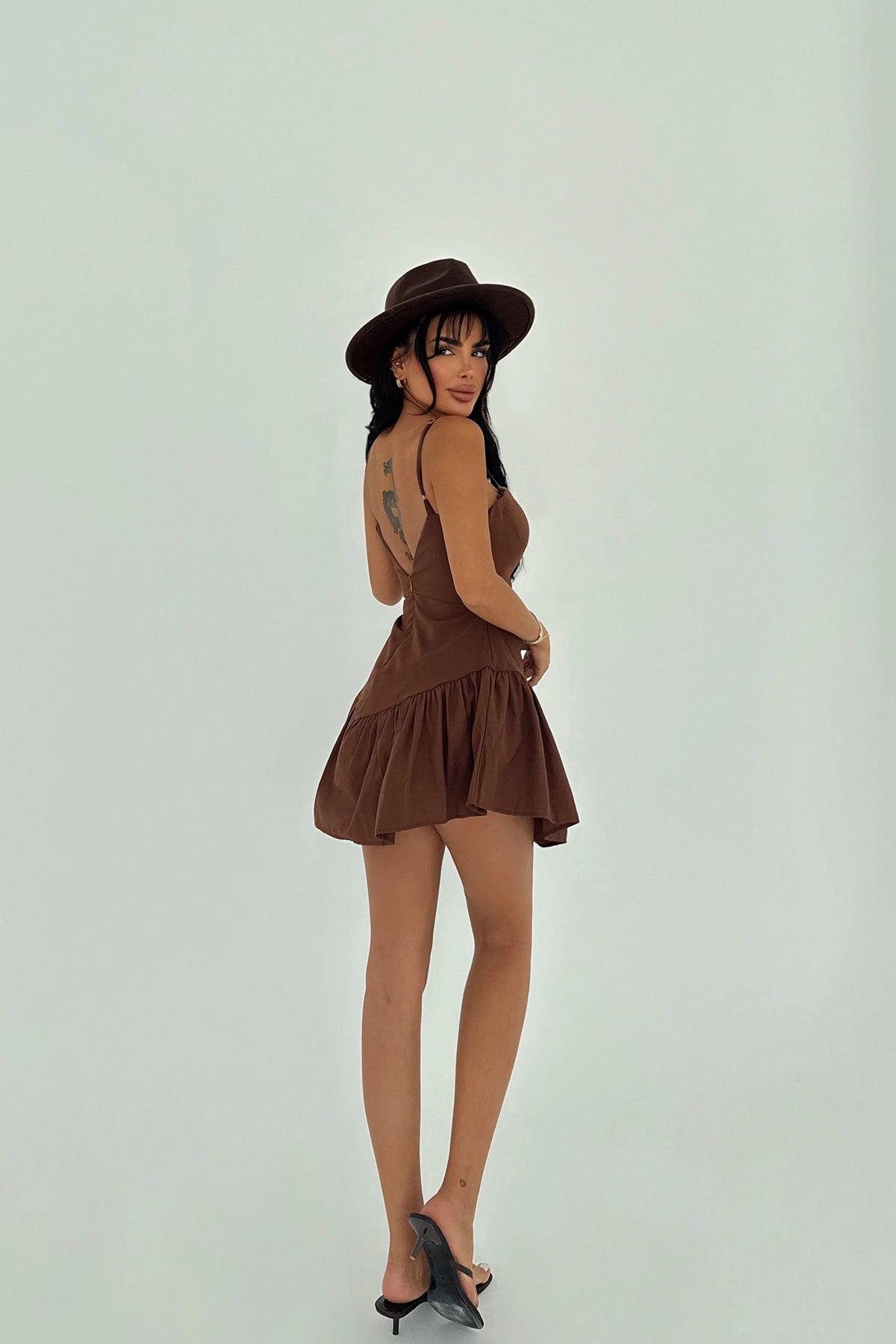 Brown Tatiana Dress ATE-1411