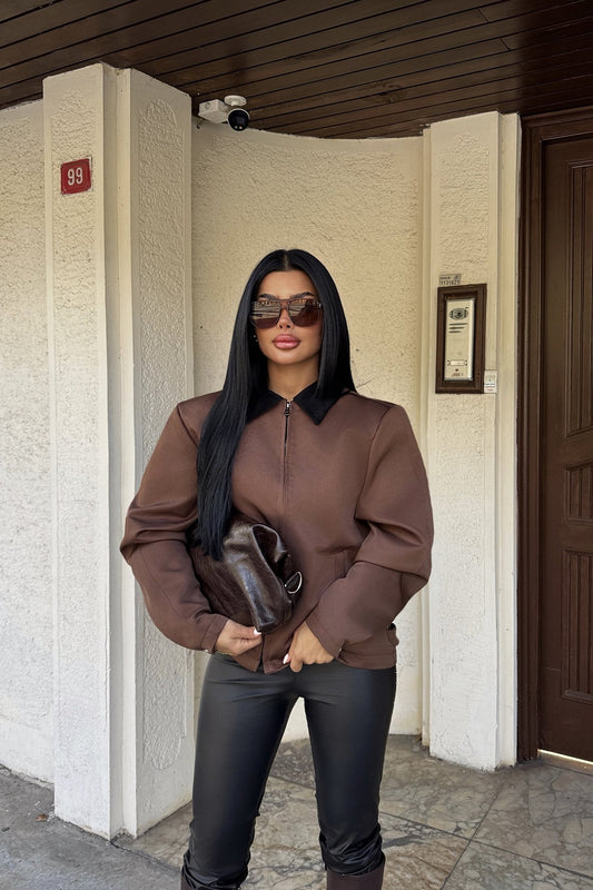Brown Esmerelda Jacket ATE-2051