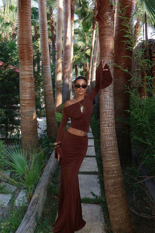 Brown Darcey Suit ATE-2951