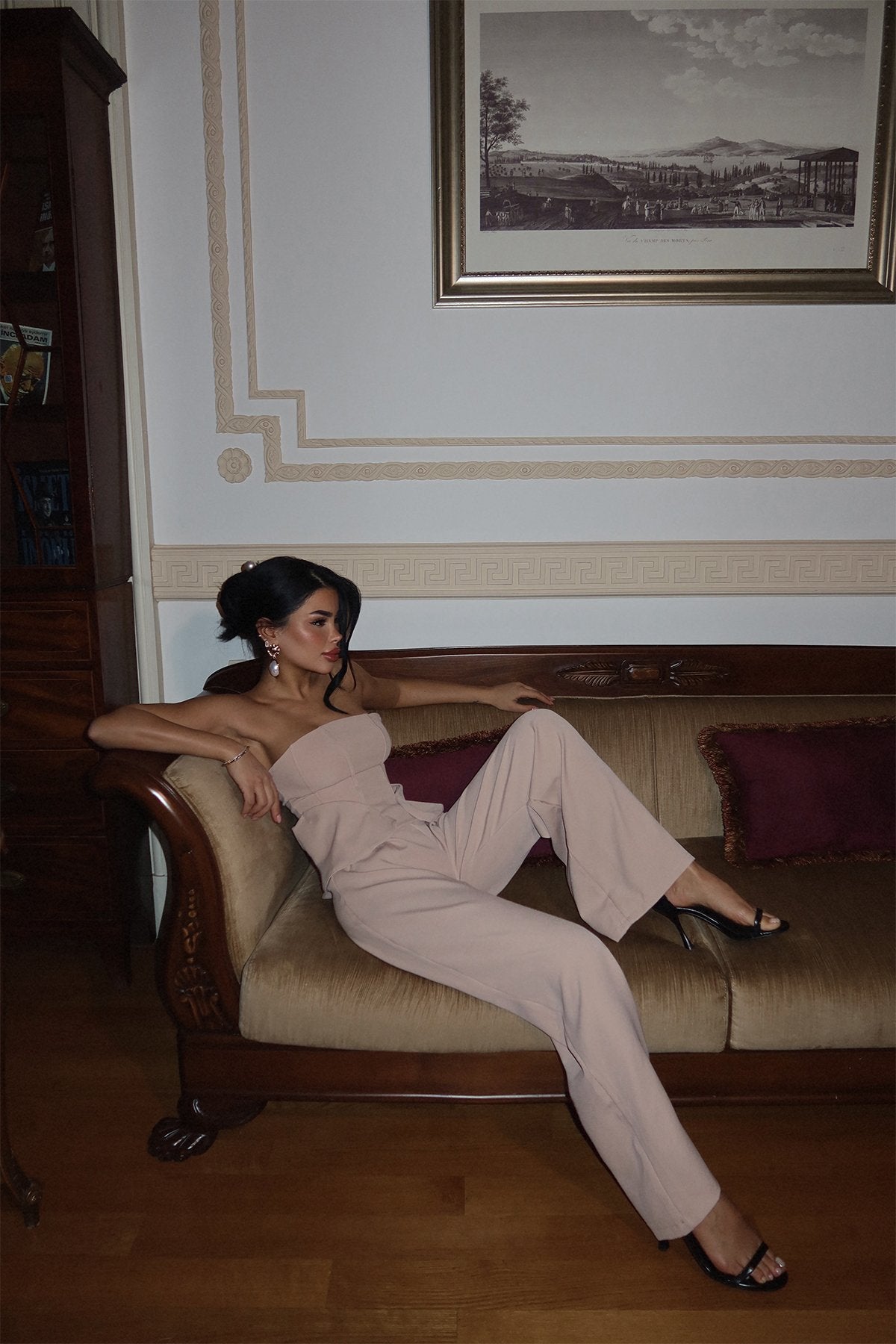 Cream Johanna Suit ATE-2170