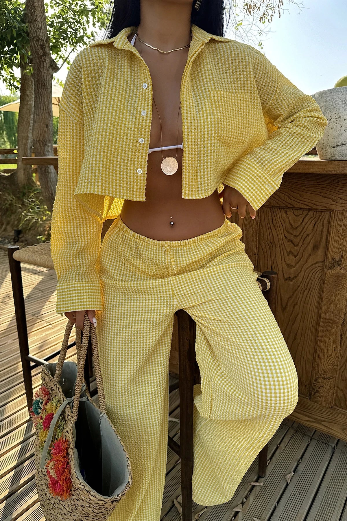 Yellow Polina Petticoat Suit
