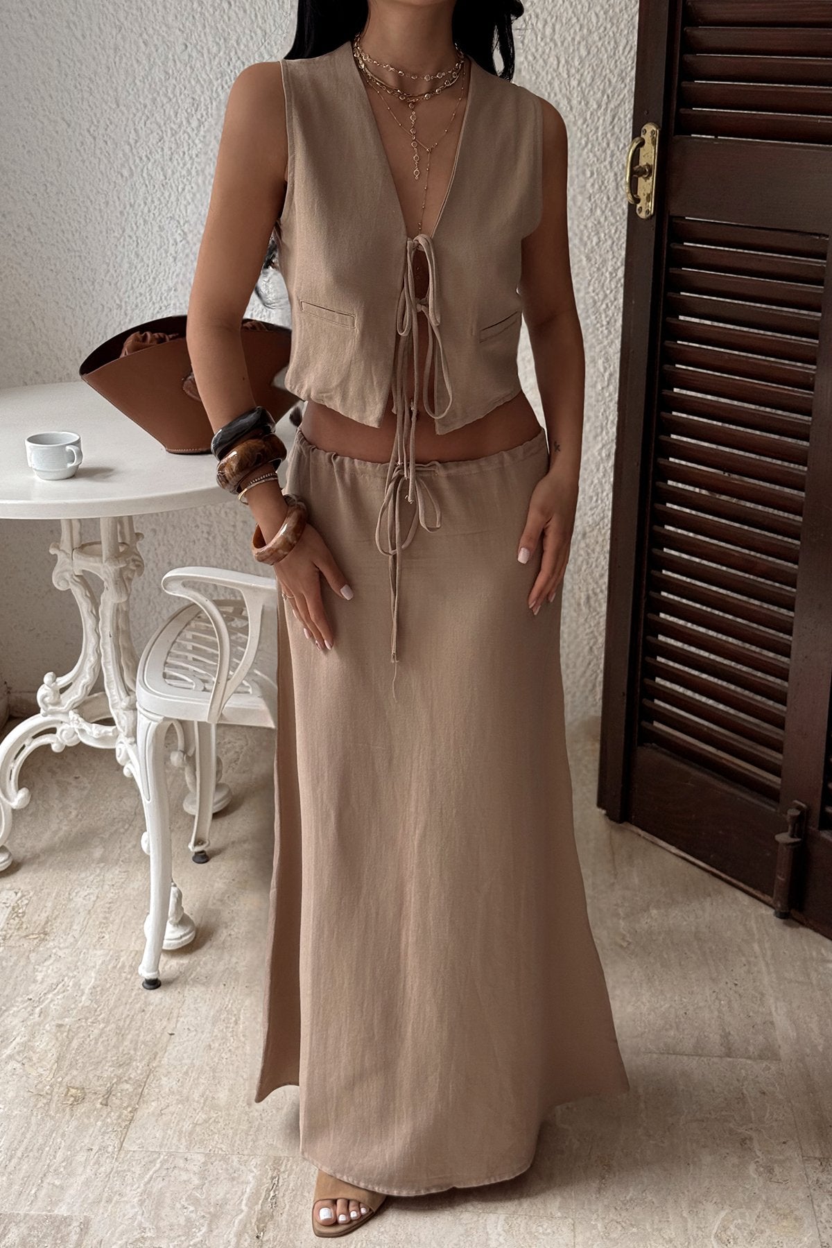 Tan Stellana Set ATE-1521